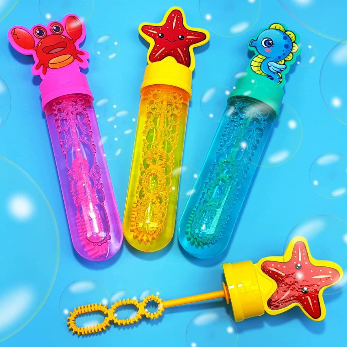 Seifenblasen in Meerestier-Design – fröhliches Kinder-Giveaway