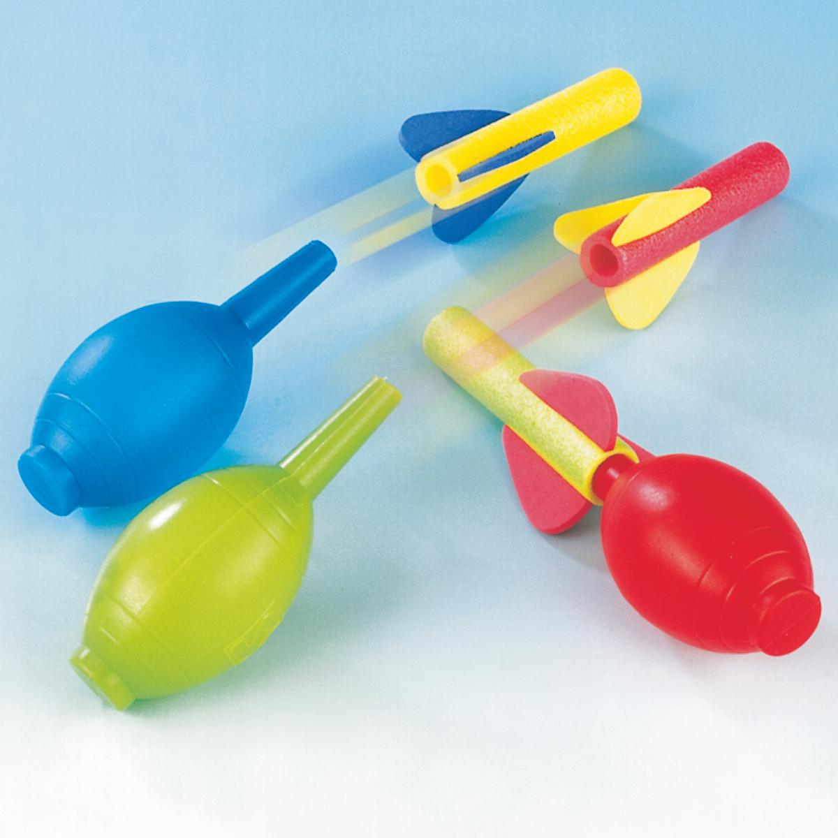 Mini-Styropor-Raketen Geschicklichkeitsspiele