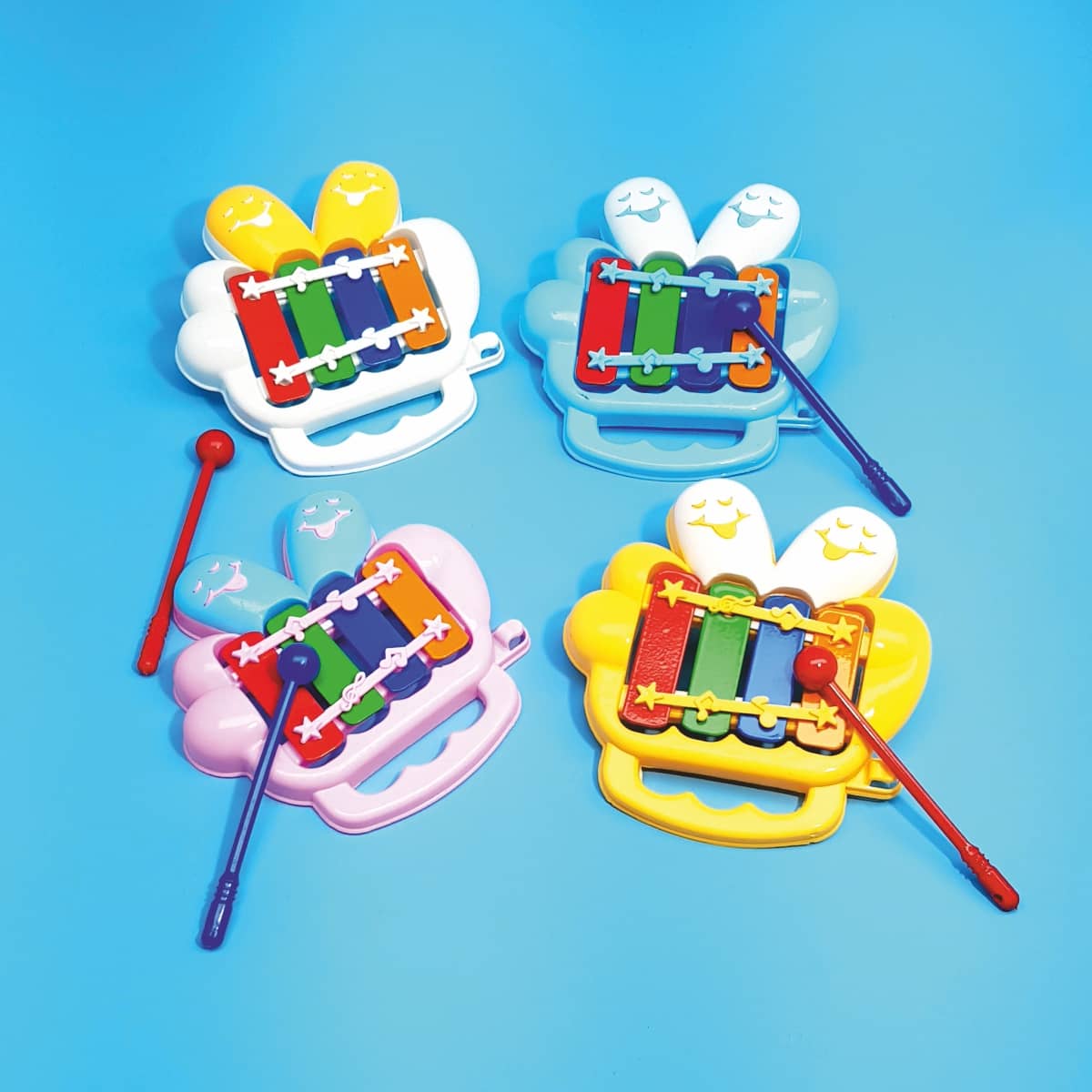 Mini-Xylophone Schlagzeug-ähnliches Schlaginstrument im Mini-Design zum Verschenken