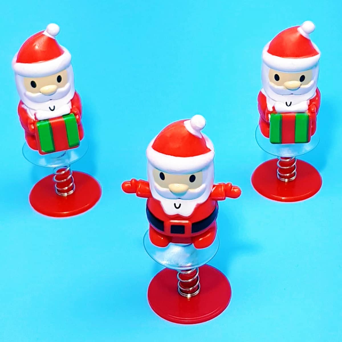 Weihnachtsmann Springfigur