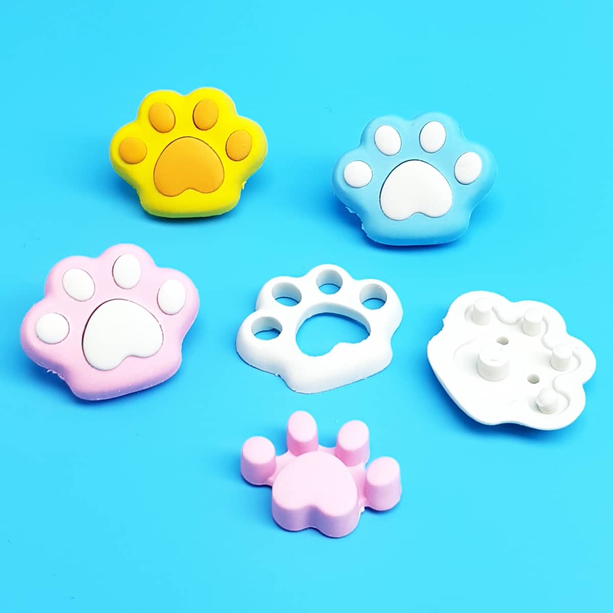 Pfötchen-Radiergummi als Kinder-Zugabeartikel