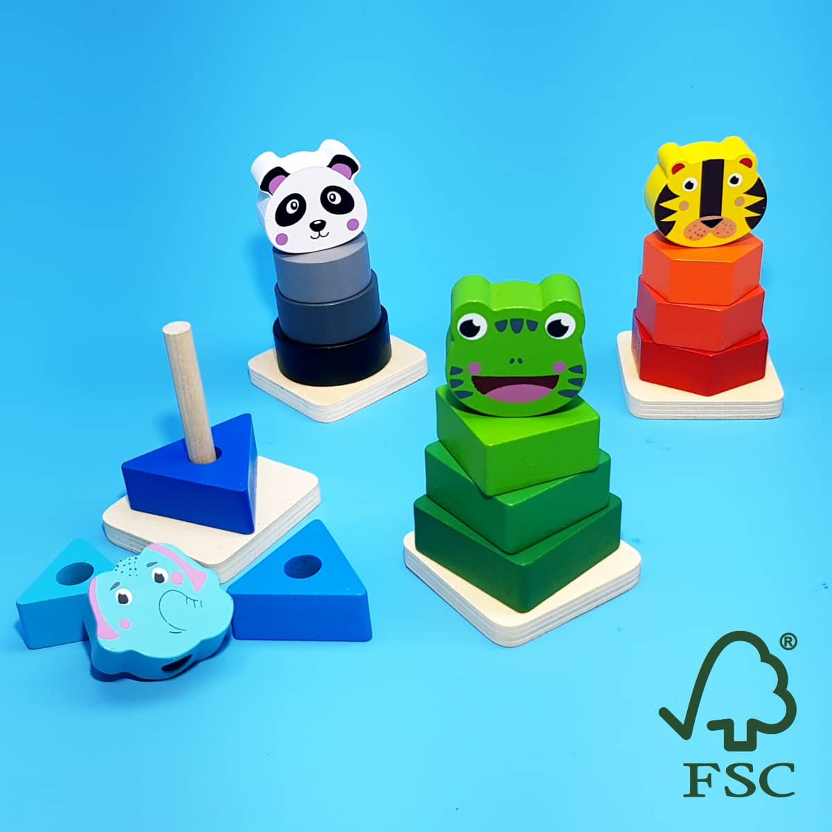 Nachhaltiges Motorik-Spielzeug für Kinder unter 3 Jahren