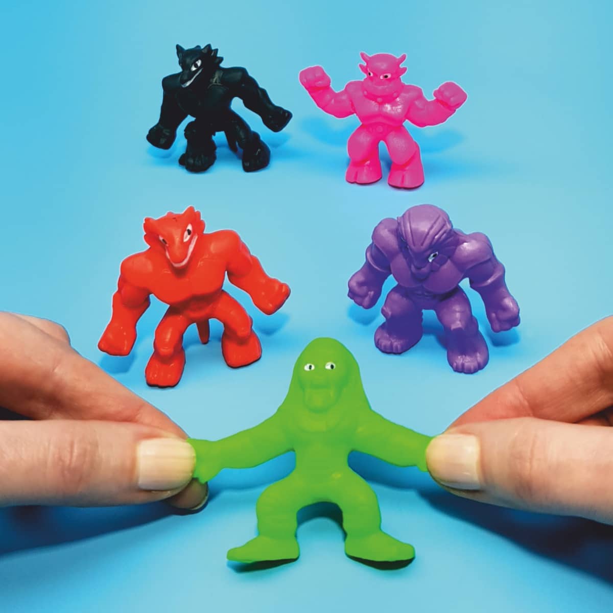 Stretchy Monster flexible Actionfiguren zum  Auseinanderziehen