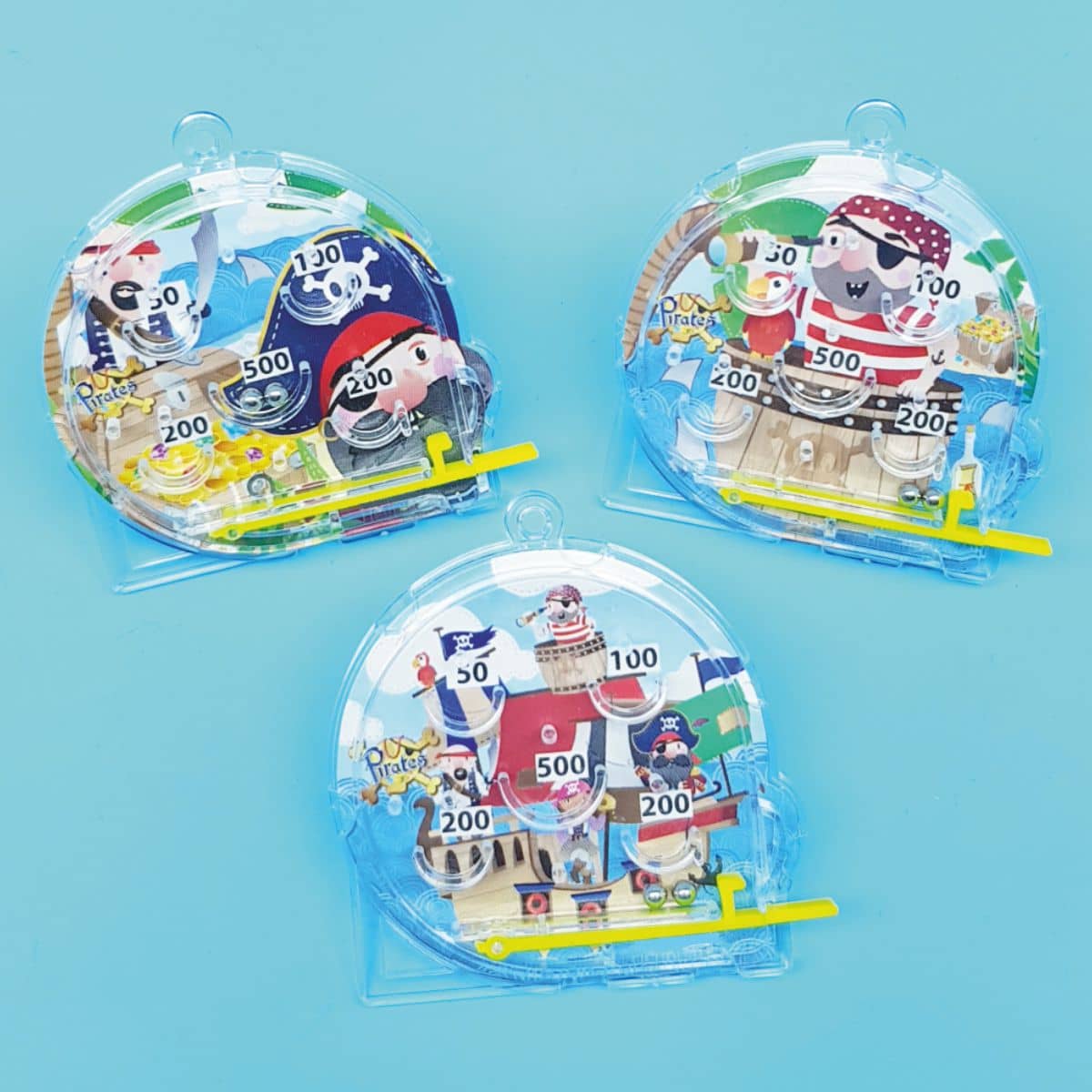 Geduldspiele mit Seeräuber-Motiven