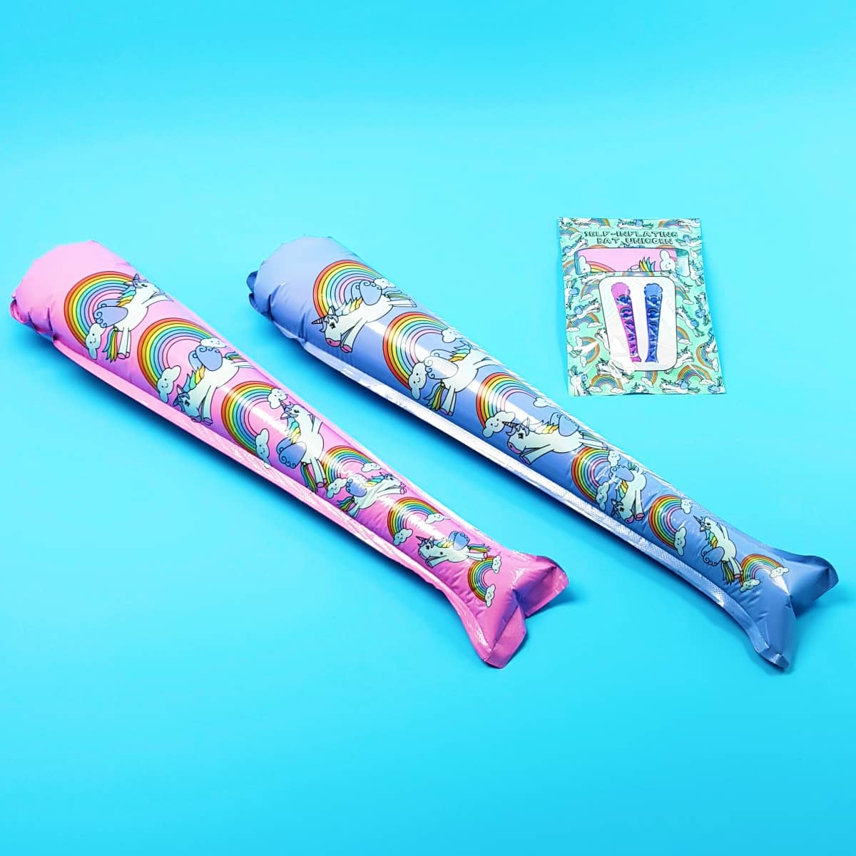 Selbstaufblasbare Einhorn Keule