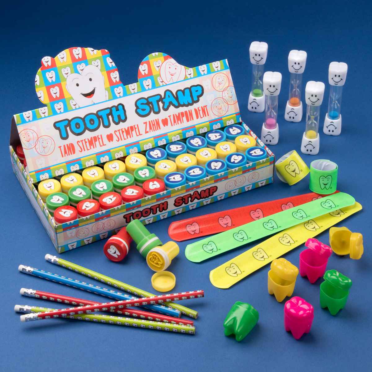 Spielzeugpaket Zahnfee mit 200 Teilen Spielsachen für Zahnarztpraxis