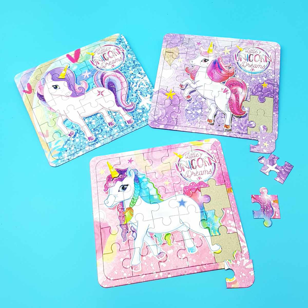 Puzzles Einhorn Fantasy-World Knobel-Puzzles Pferdchen