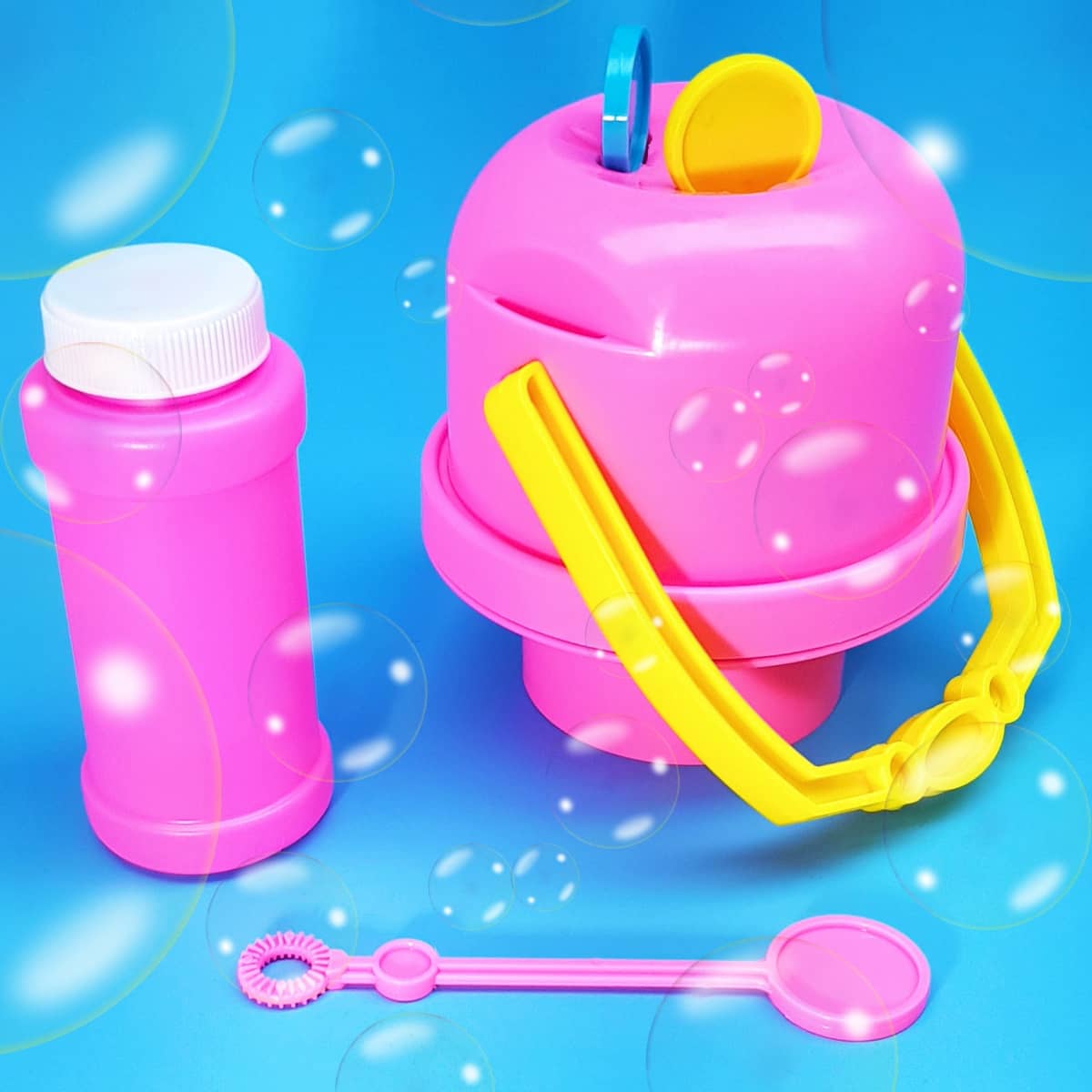 Seifenblasen Hexenkessel mit mehreren Stäben