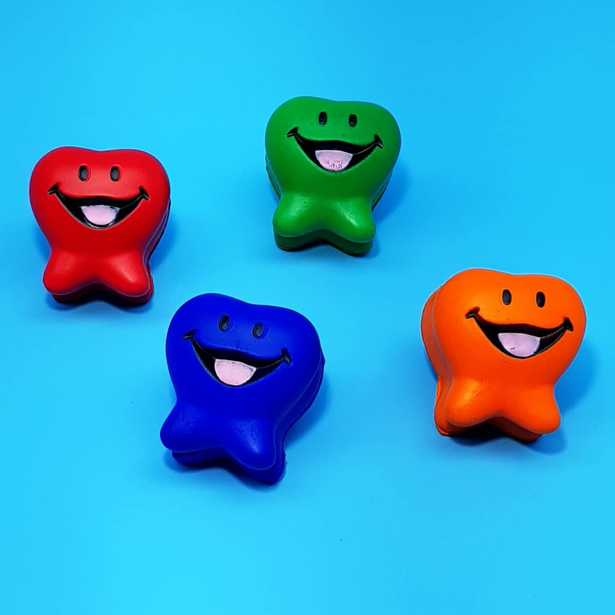 Anti-Stress Zahn zum Quetschen