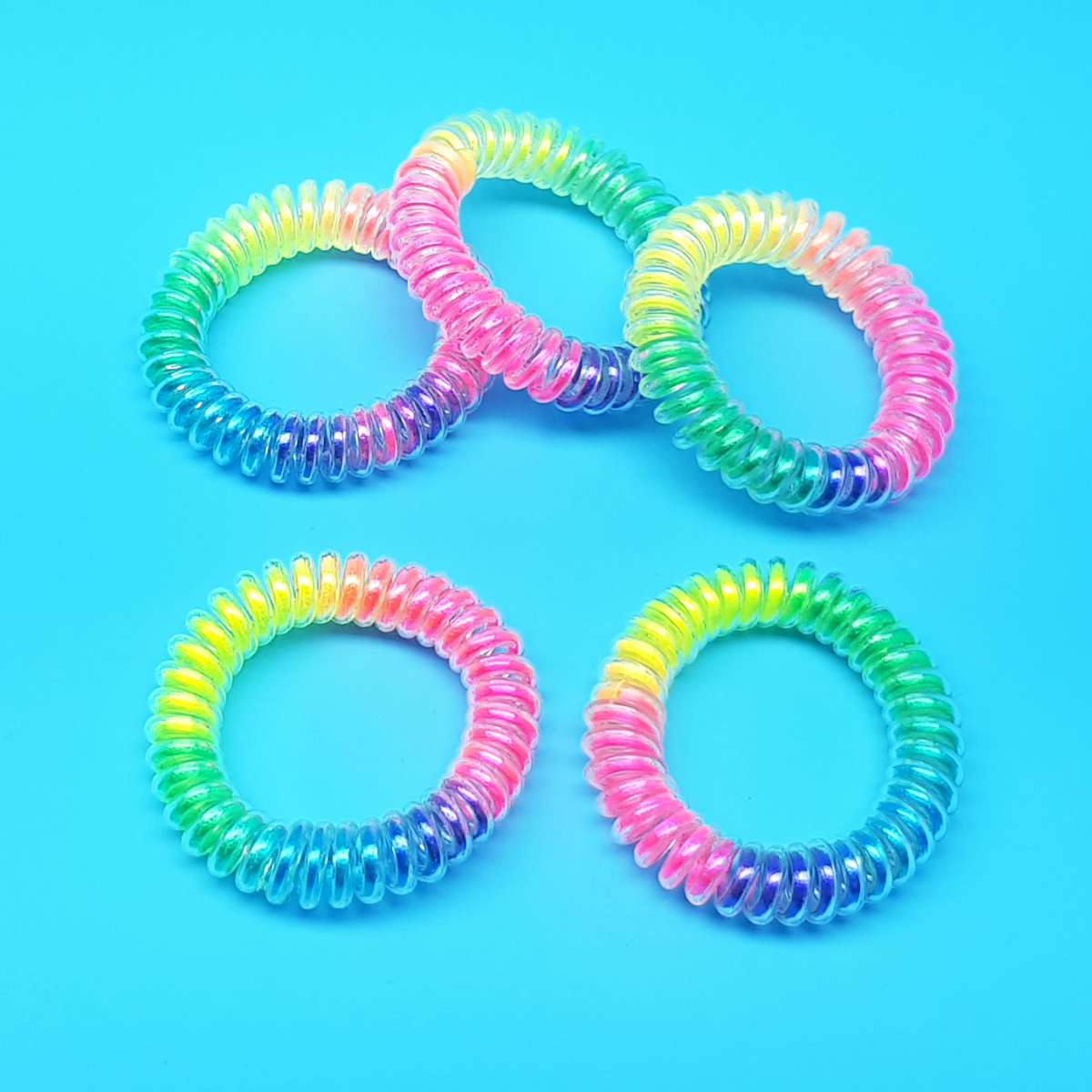 Haargummis Regenbogen