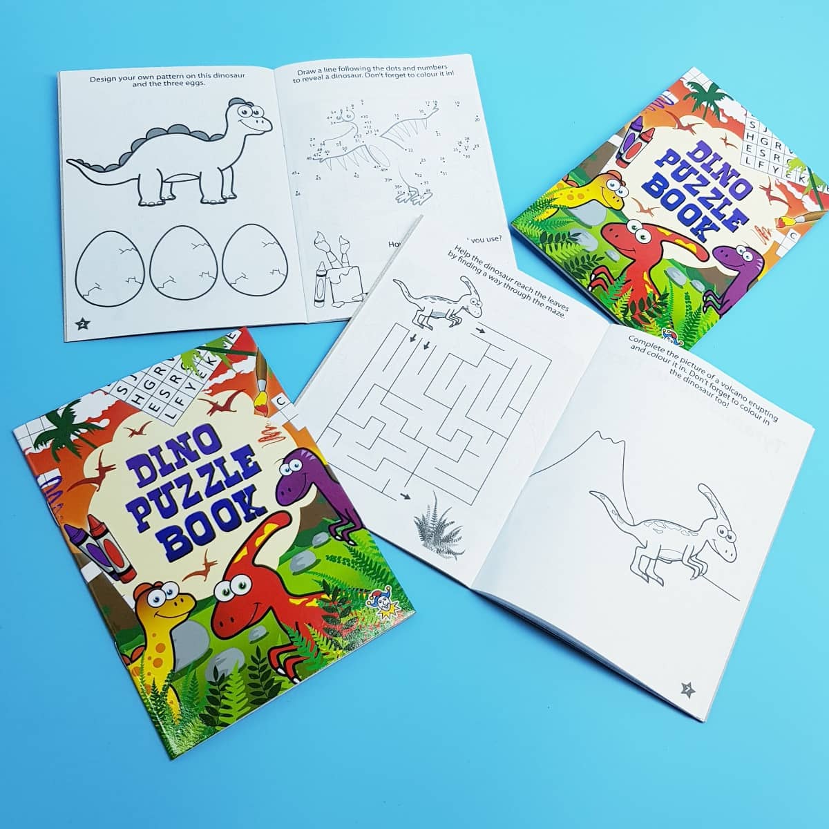 Knobelheftchen für Kinder zum Ausmalen und Rätseln