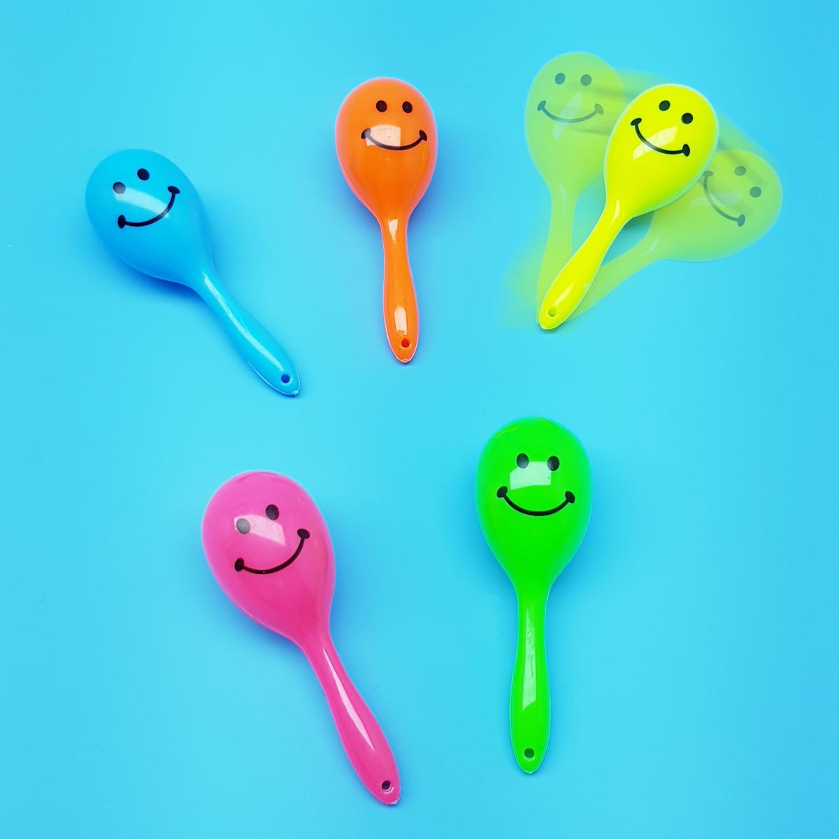 Mini-Maracas (Rasseln) Rasseln für Fußball-Fans