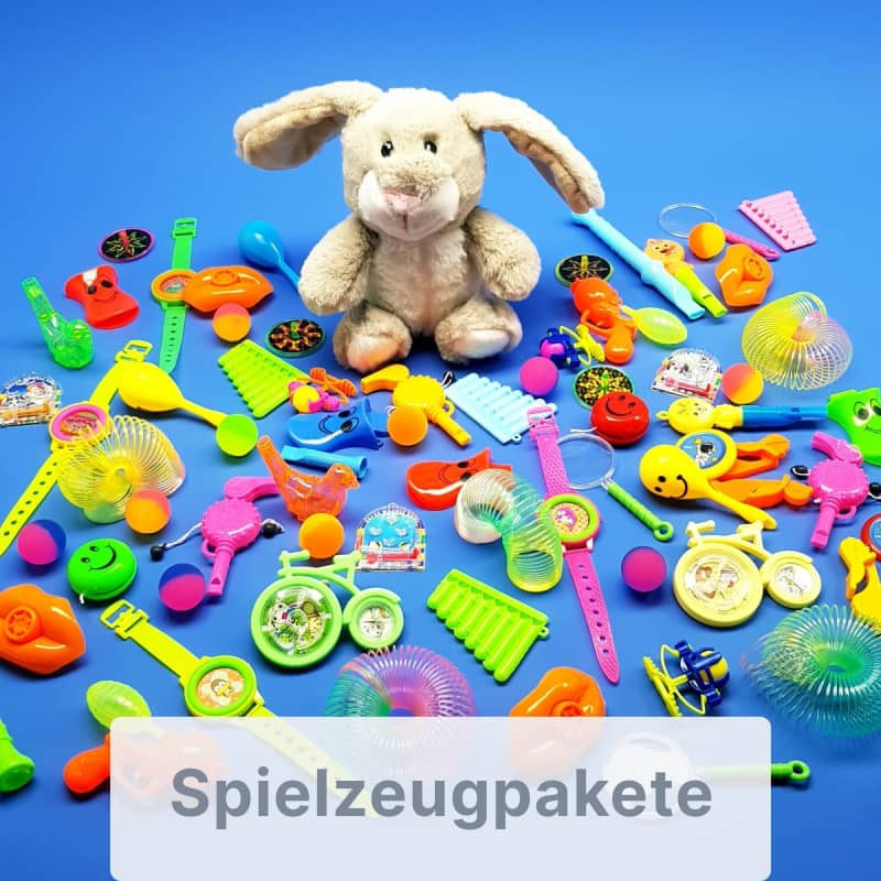 Spielzeugpakete aus Kinderzugabeartikeln Frühjahr 2026