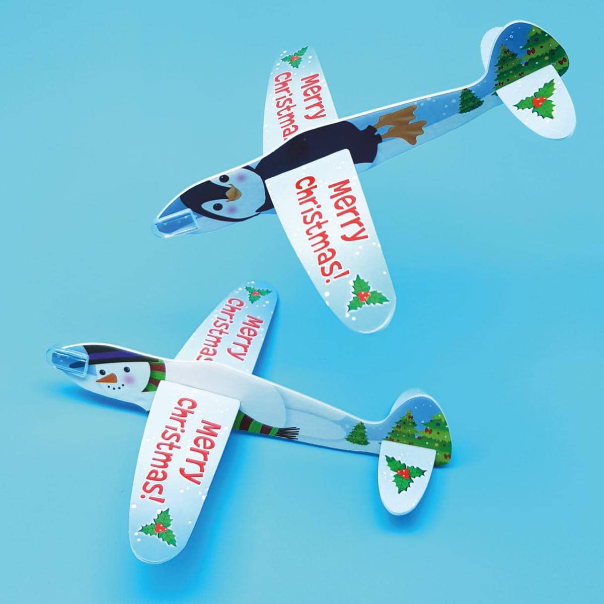 Flieger Weihnachten als Bausatz Styropor-Flugzeuge zum selbst bauen