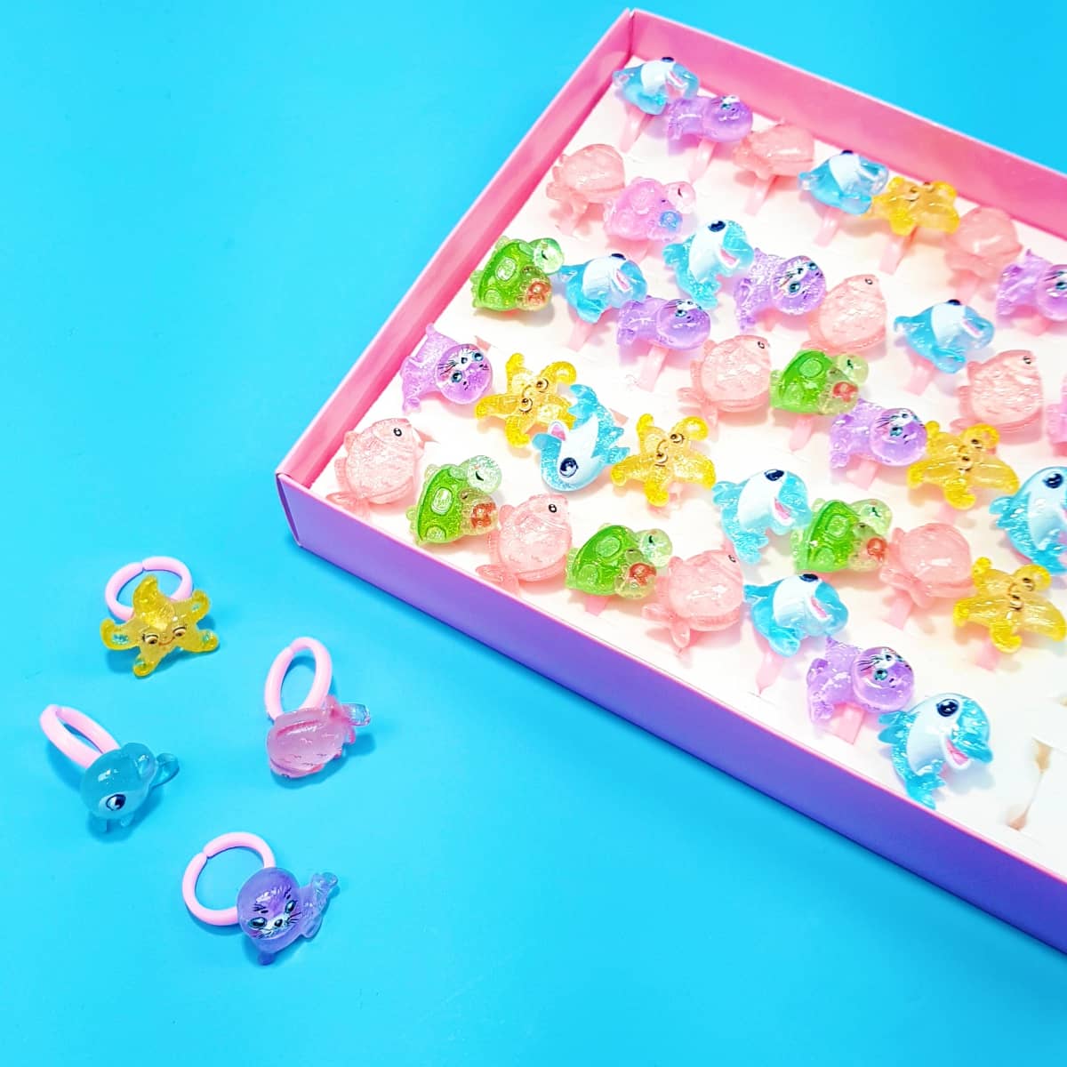 Kinderringe Meer Motiv