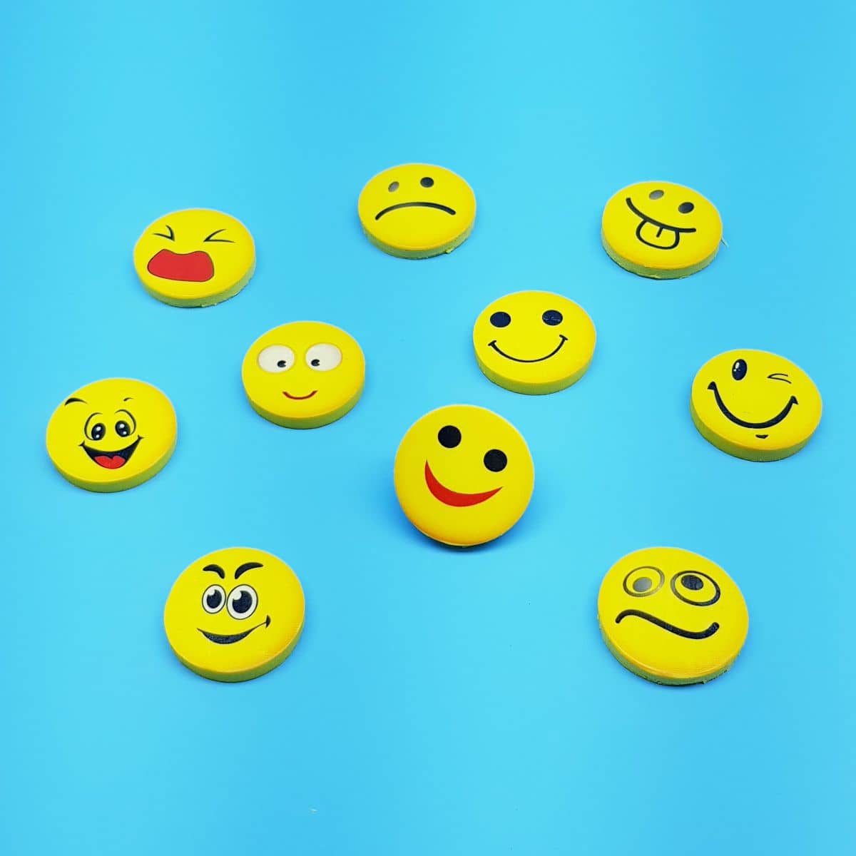 Radiergummis Smile Lustiges Schreibwaren-Zubehör