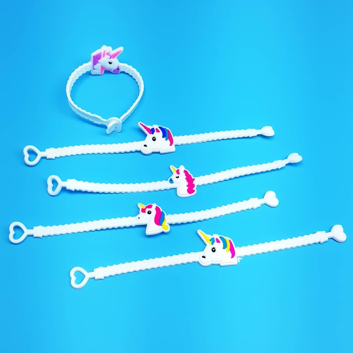 Silikon-Armbänder Einhorn Weiche Knautsch-Armbänder mit Fantasy-Motiven