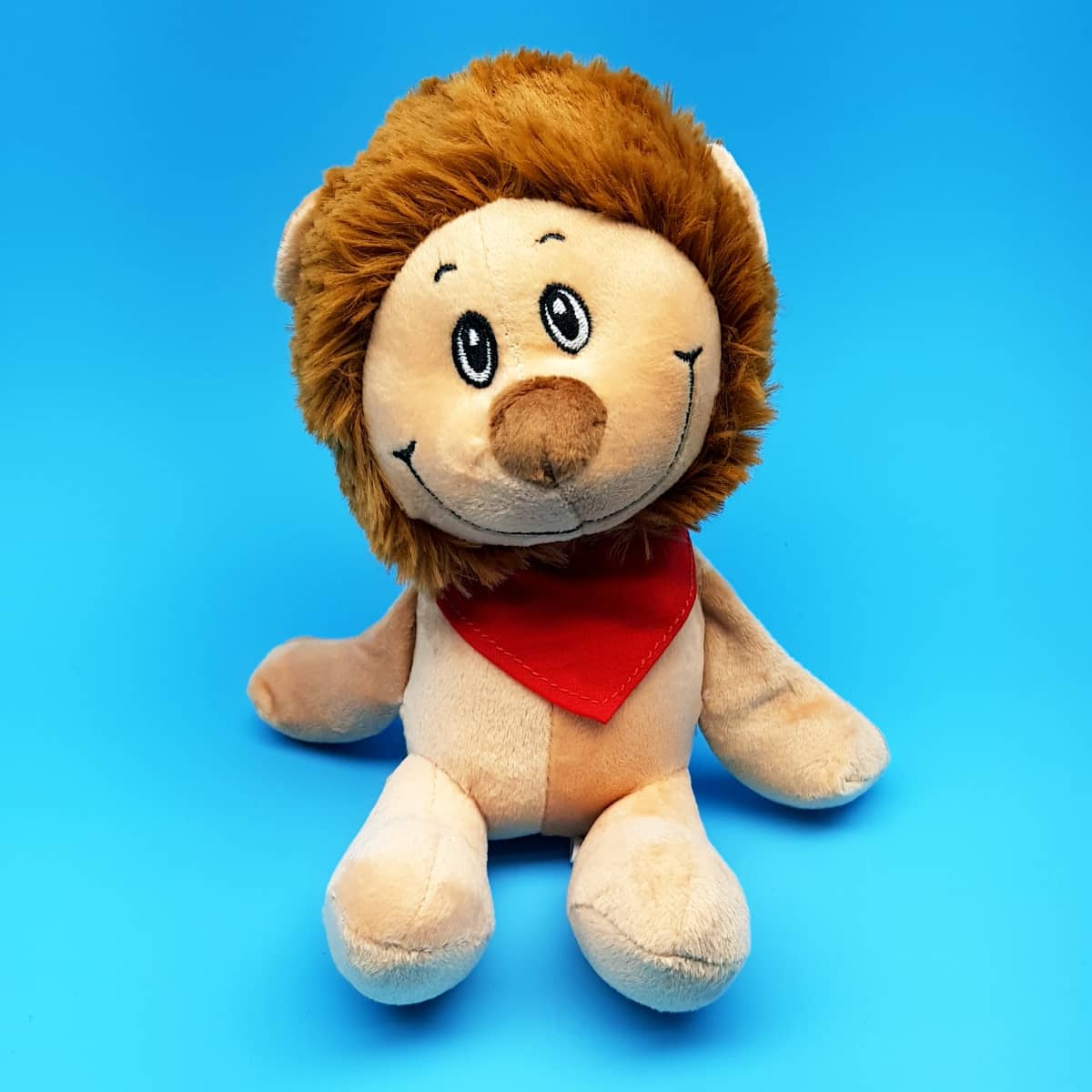 Plüsch-Löwe Lennard freundlicher Kuschel-Löwe mit Halstuch