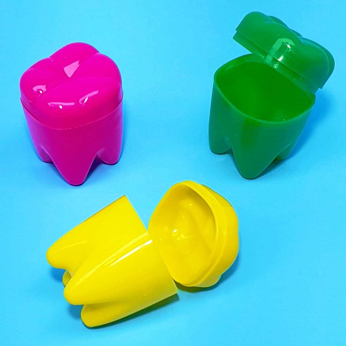 Bunte Zahndose in Zahnform – kleines Giveaway für Kinder