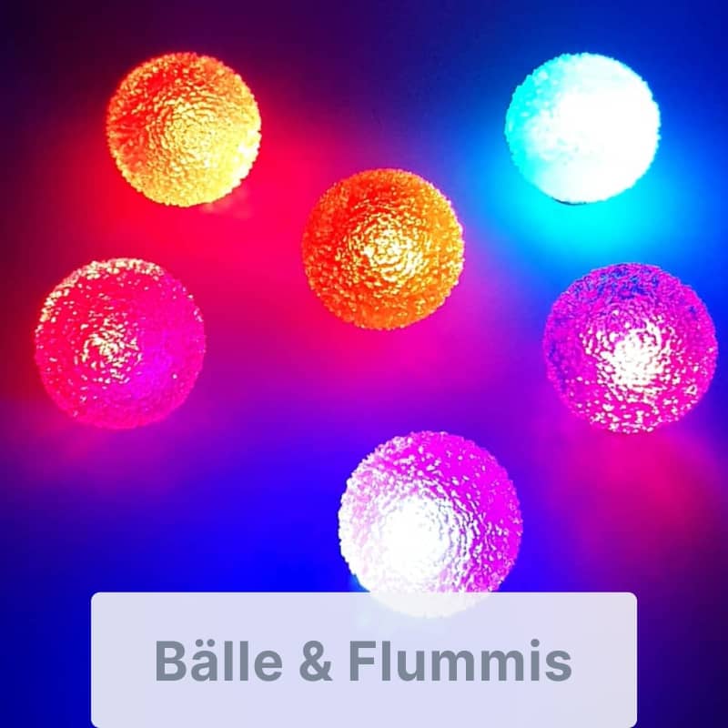 Springbälle Softbälle Flummis Knautschbälle Leuchtbälle und viele mehr