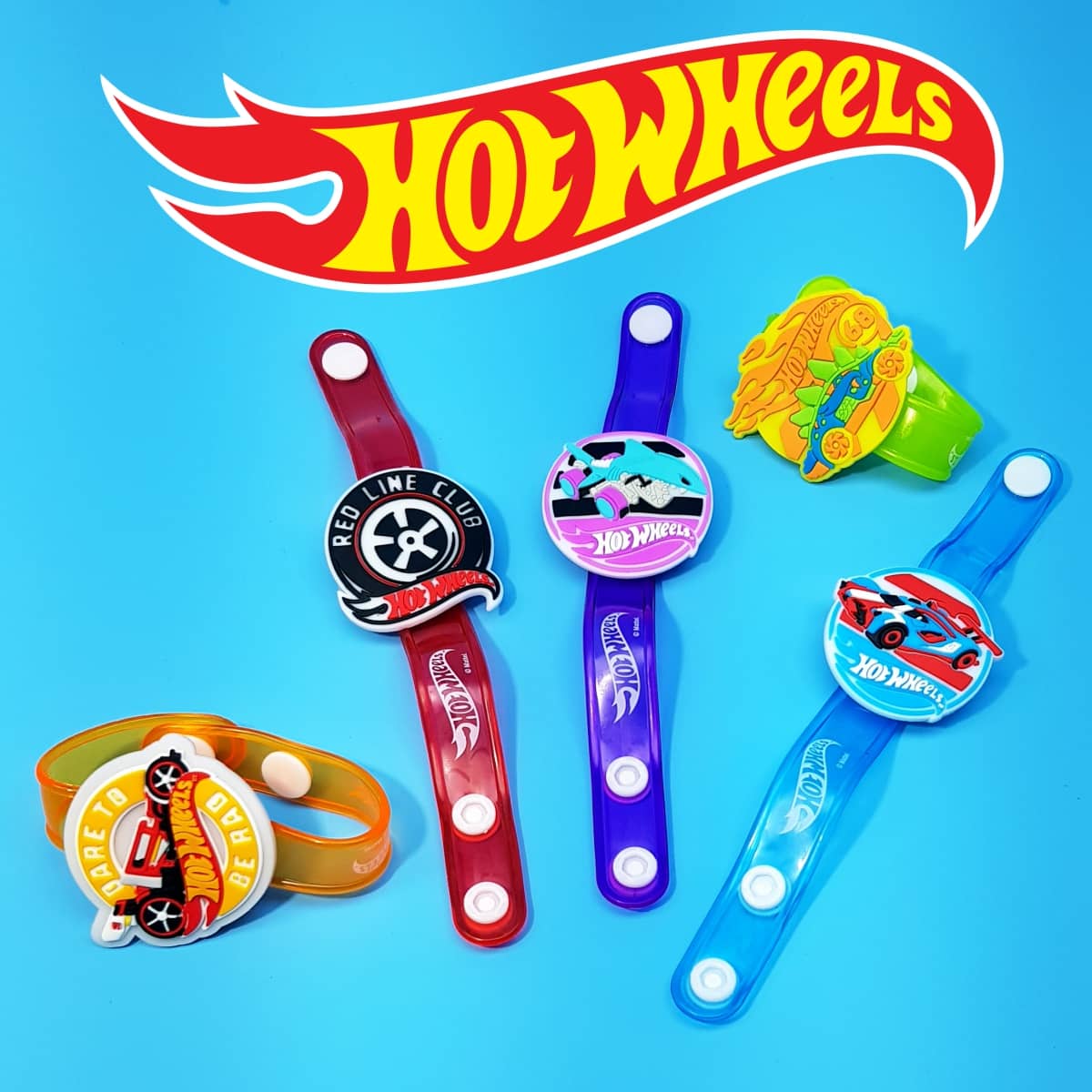Hot Wheels Leuchtarmbänder coole leuchtende Armbänder für Kinder mit Hot-Wheels